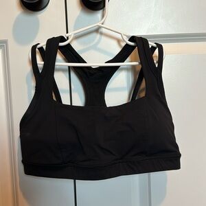 Lululemon Black Sports Bra - Size 10